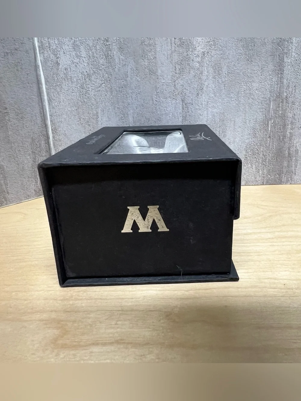 Oleg Cassini Signed Monogram Crystal Bottle Stopper